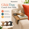 Nuvexiro™ GlideTray Couch Arm Table